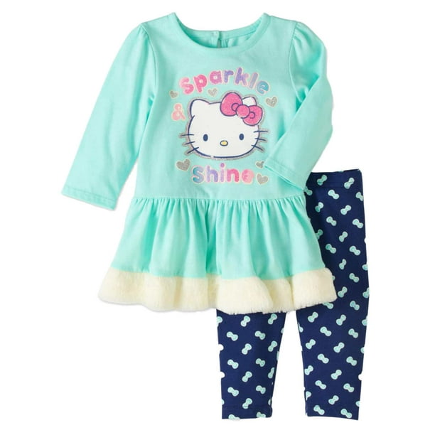 Carter's Baby Girl's 3-Pc  Bodysuits Tutu Pants Set 9 Months Sparkle Kitty 9M 